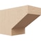 Ekena Millwork 6in. W x 8in. H x 12in. L Clemmons Woodgrain TimberThane Rafter Tail, Primed Tan RFTUR06X08X12CLERCPR - alternate 1